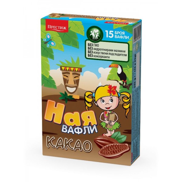 ВАФЛА НАЯ  15БР.КАКАО (бр.)